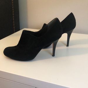 Cole Haan suede booties